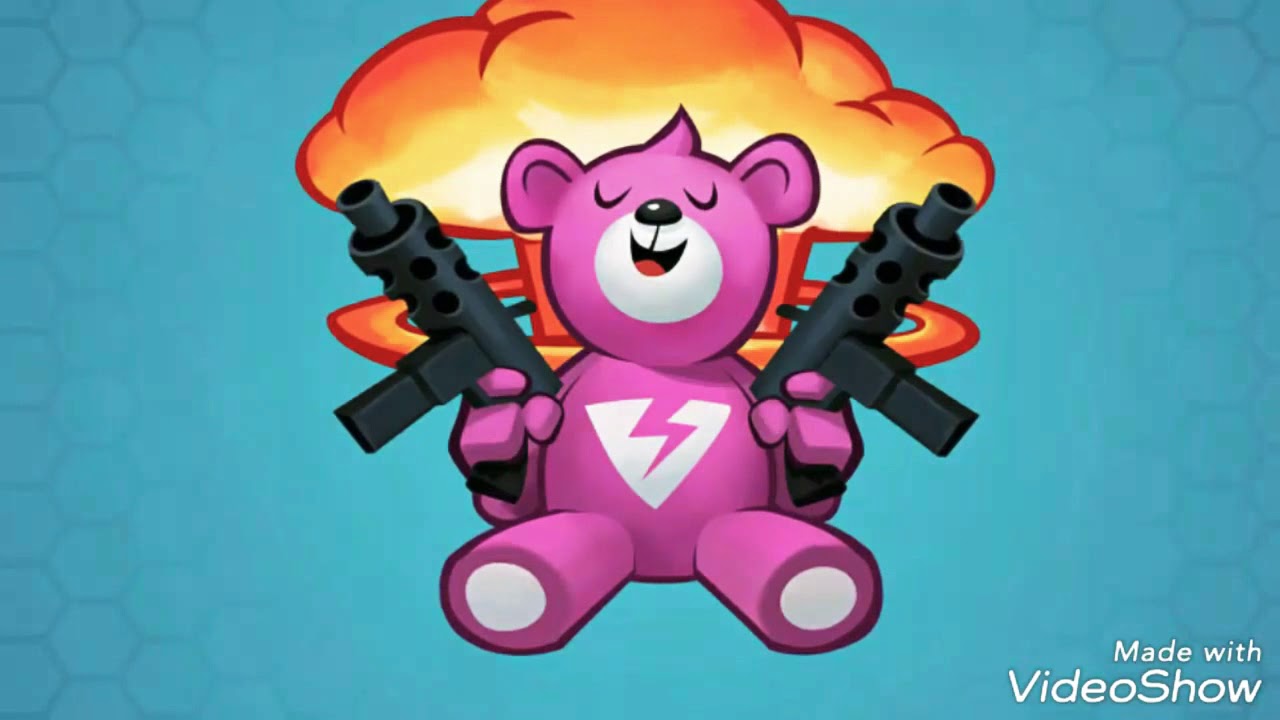 Pink Fortnite Bear Wallpapers