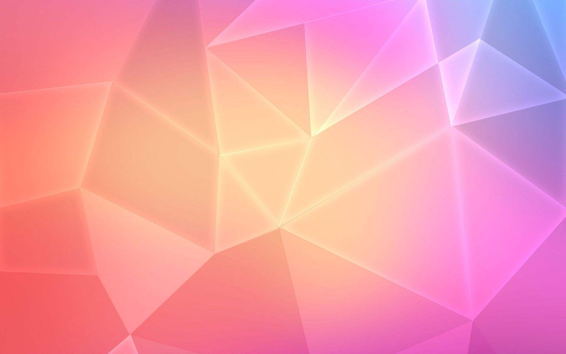 Pink Geometric Desktop Wallpapers