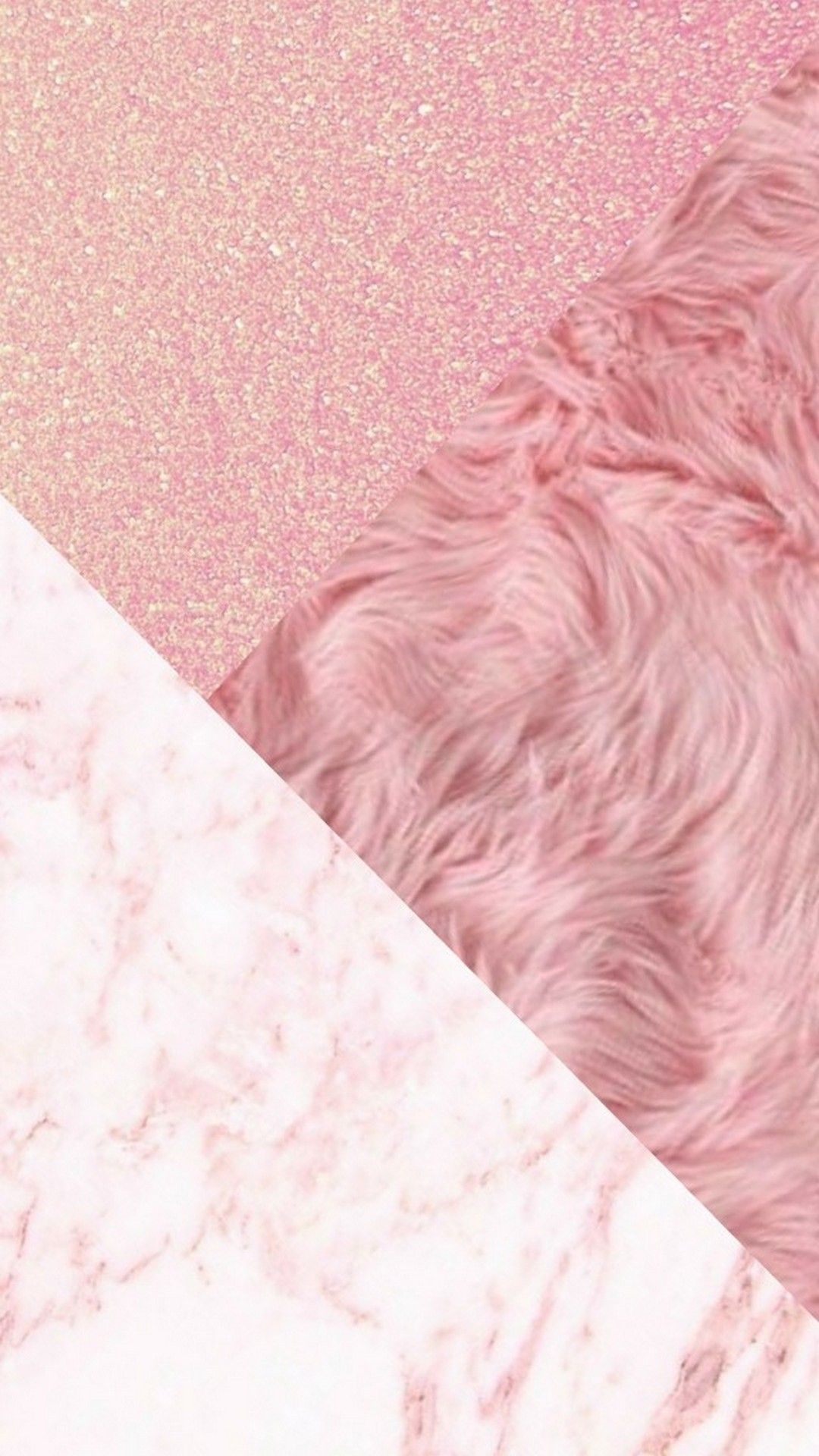 Pink Glitter Marble Wallpapers