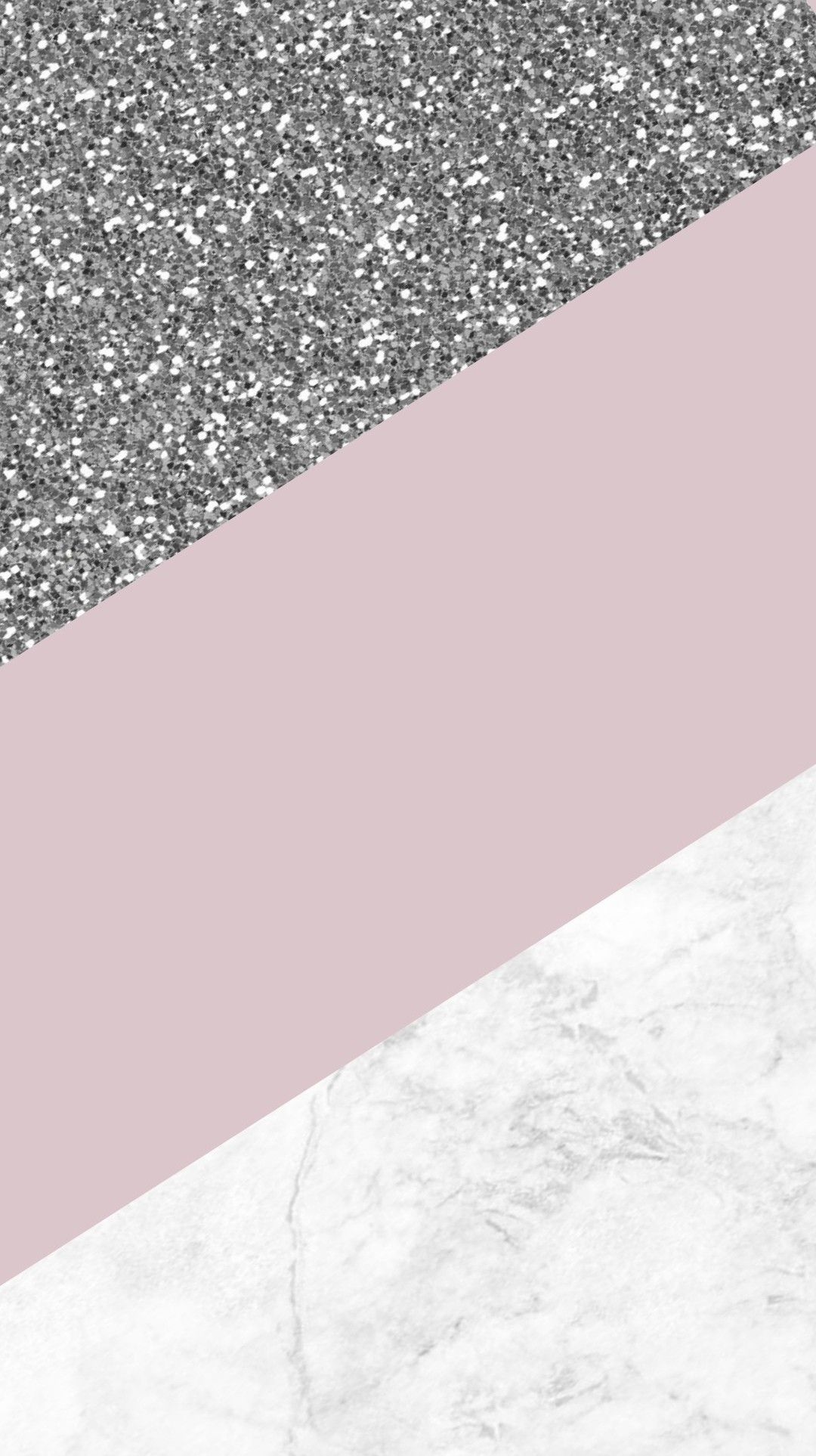 Pink Glitter Marble Wallpapers