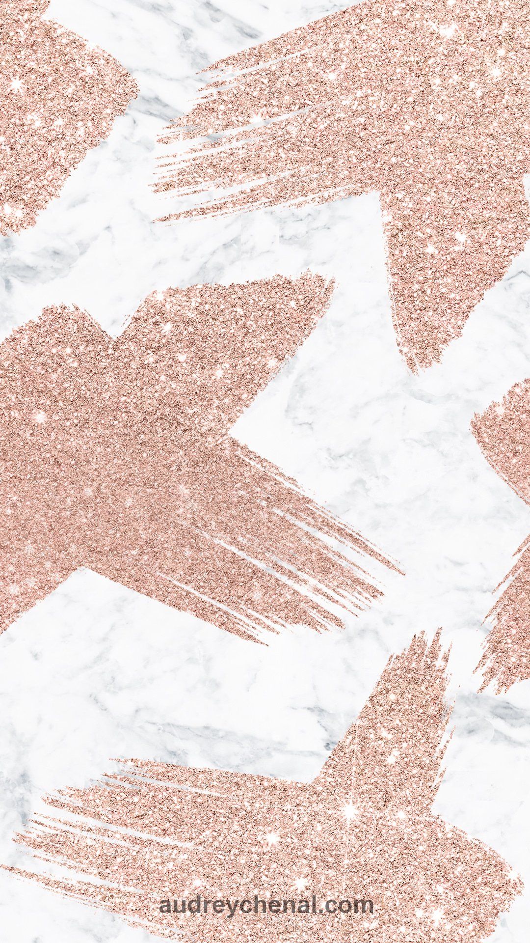 Pink Glitter Marble Wallpapers