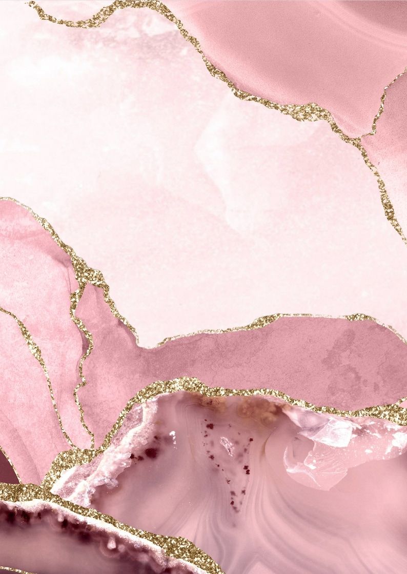 Pink Glitter Marble Wallpapers