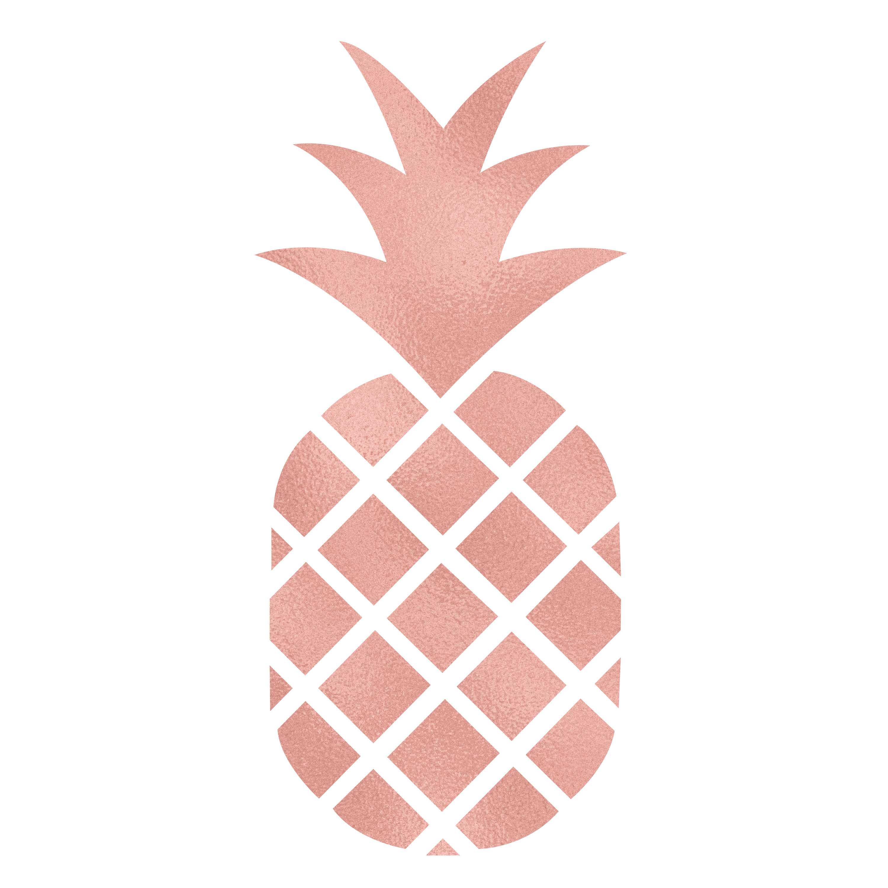 Pink Gold Pineapple Wallpapers