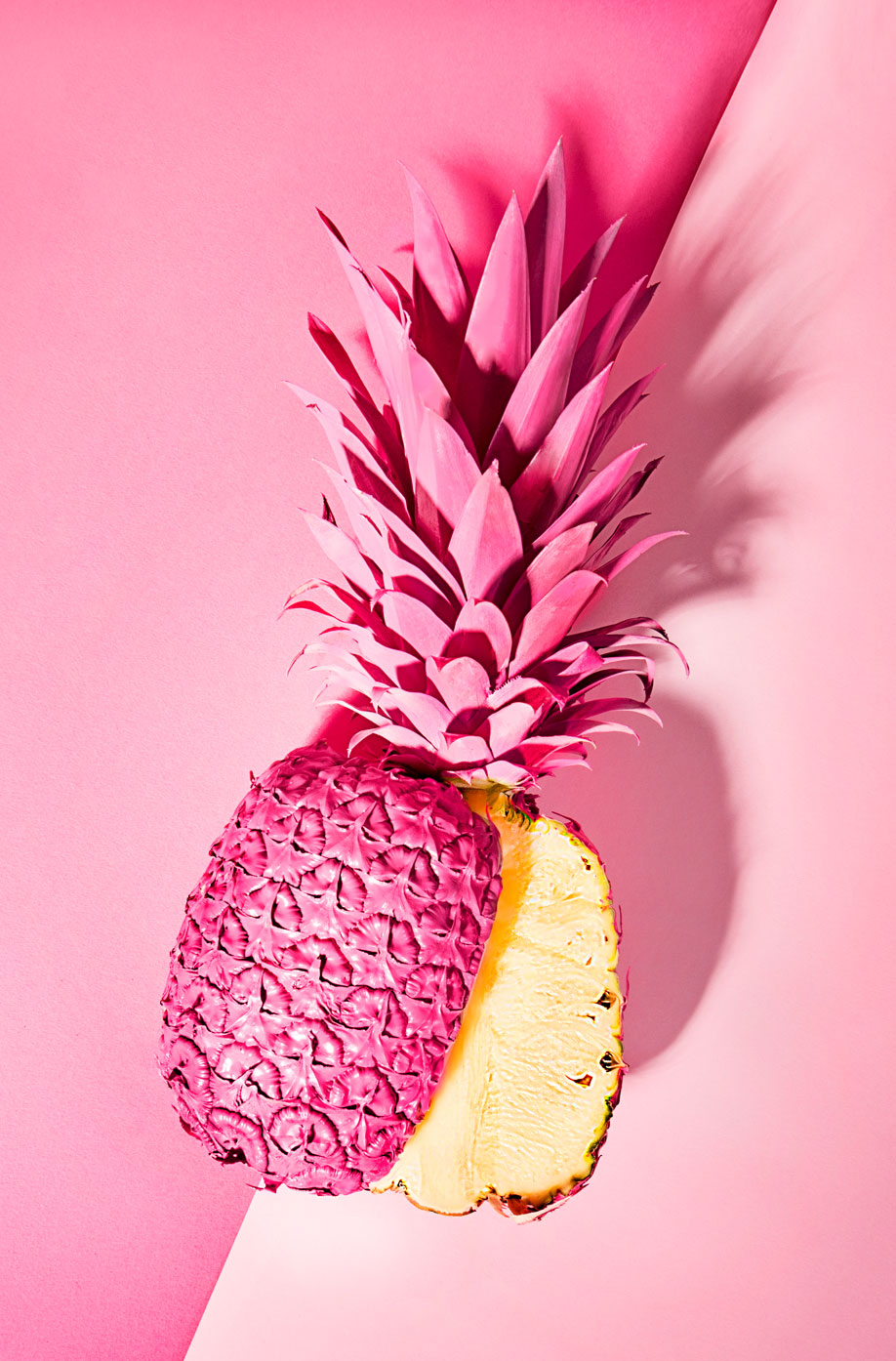 Pink Gold Pineapple Wallpapers