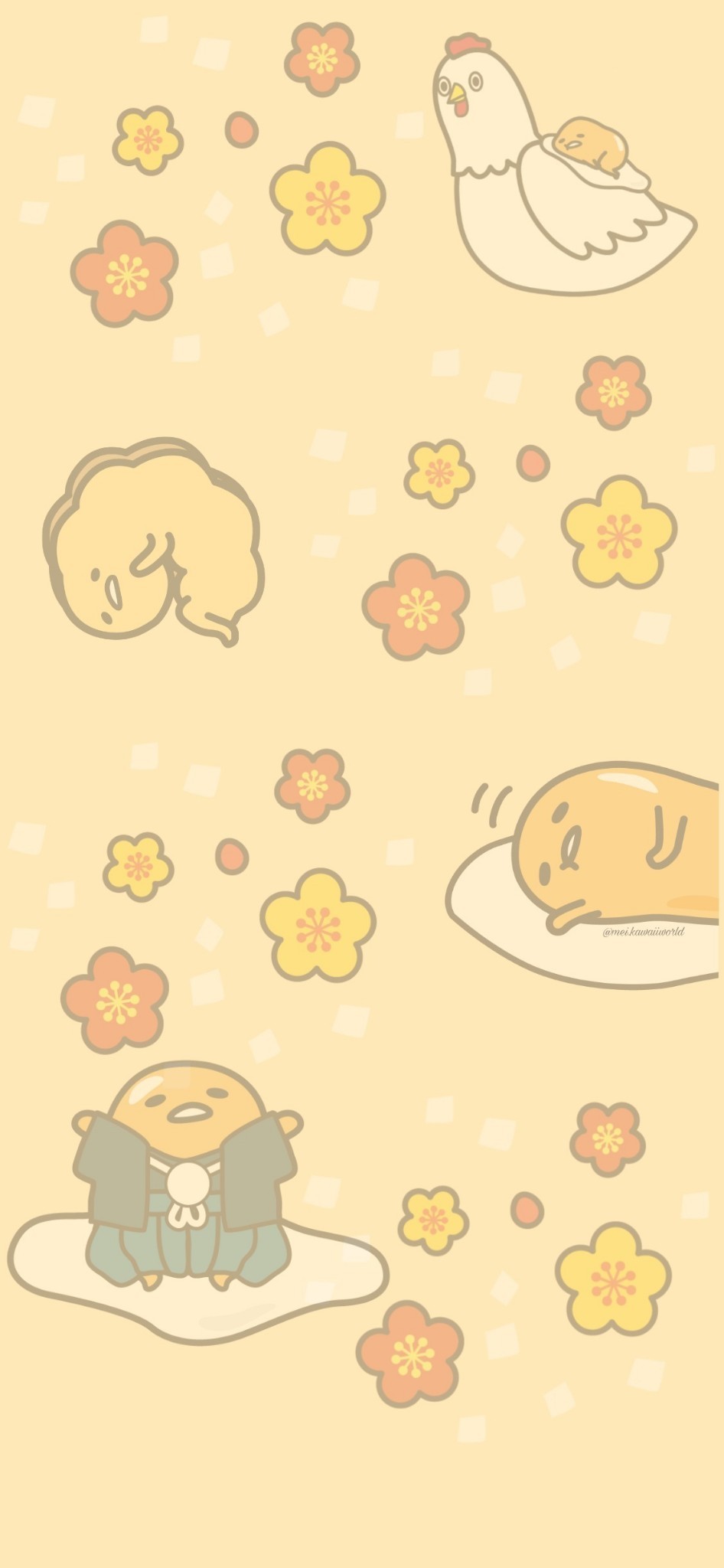 Pink Gudetama Wallpapers