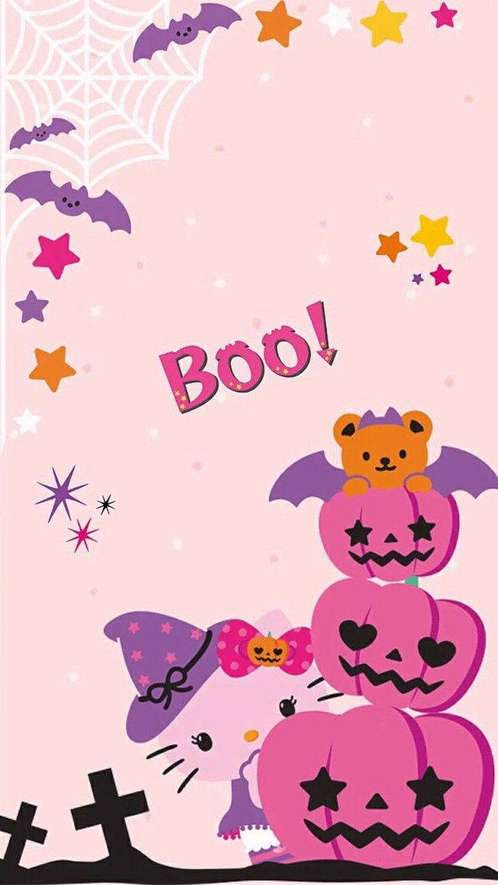 Pink Halloween Wallpapers