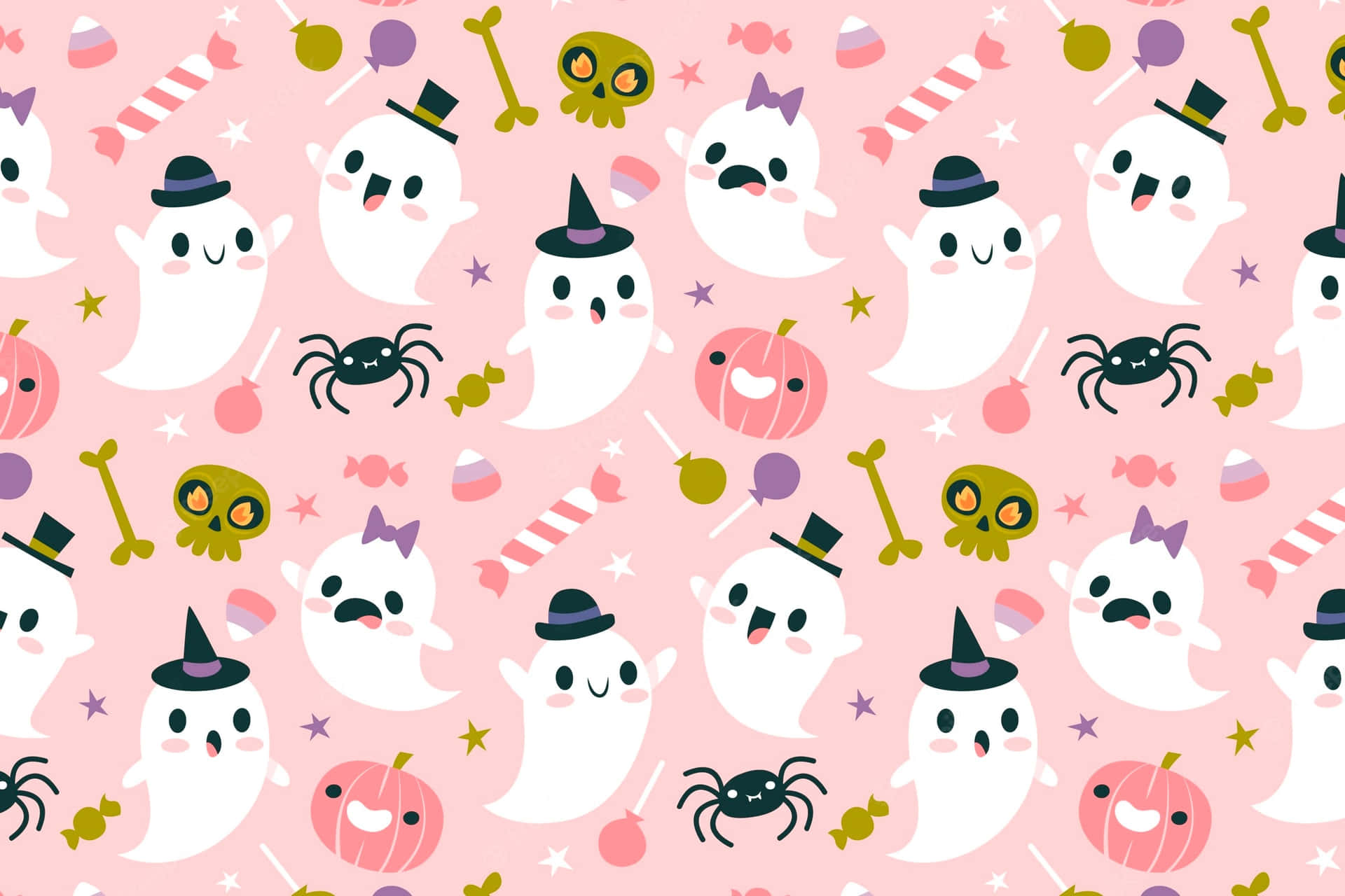 Pink Halloween Wallpapers