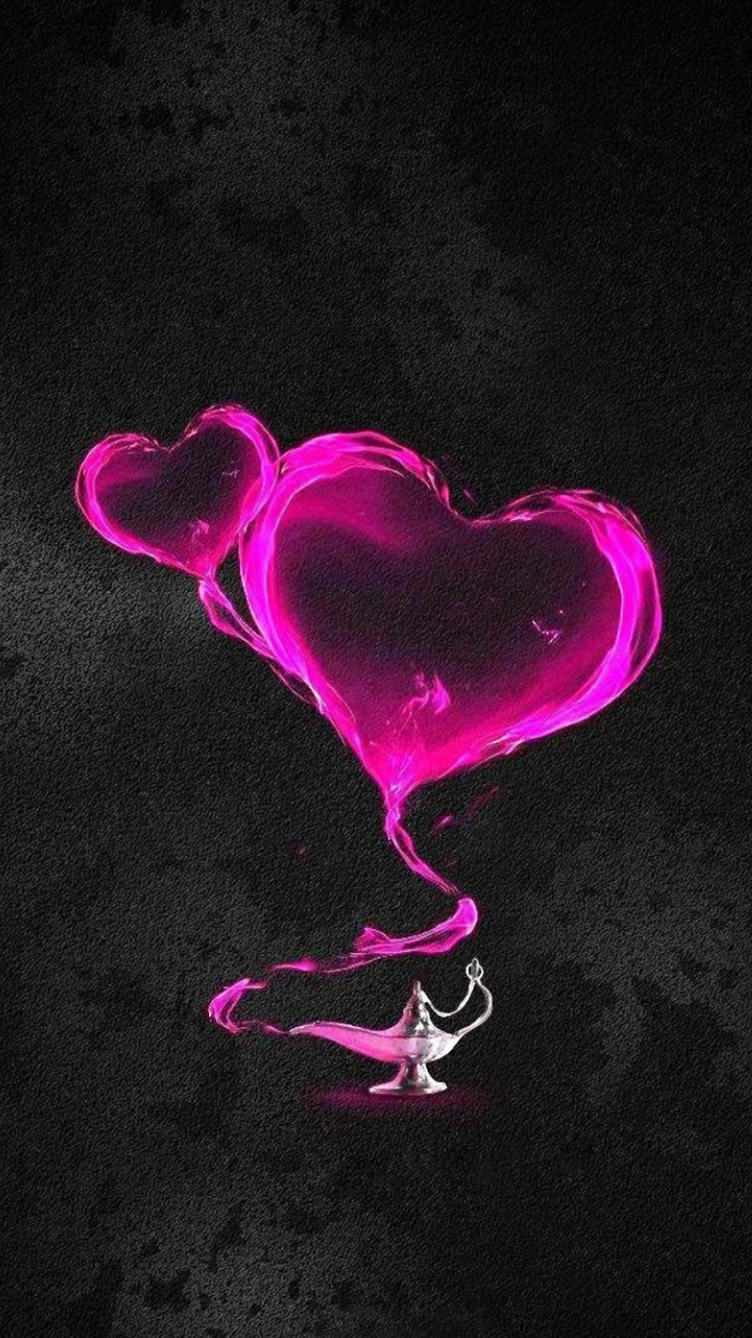 Pink Heart Iphone Wallpapers