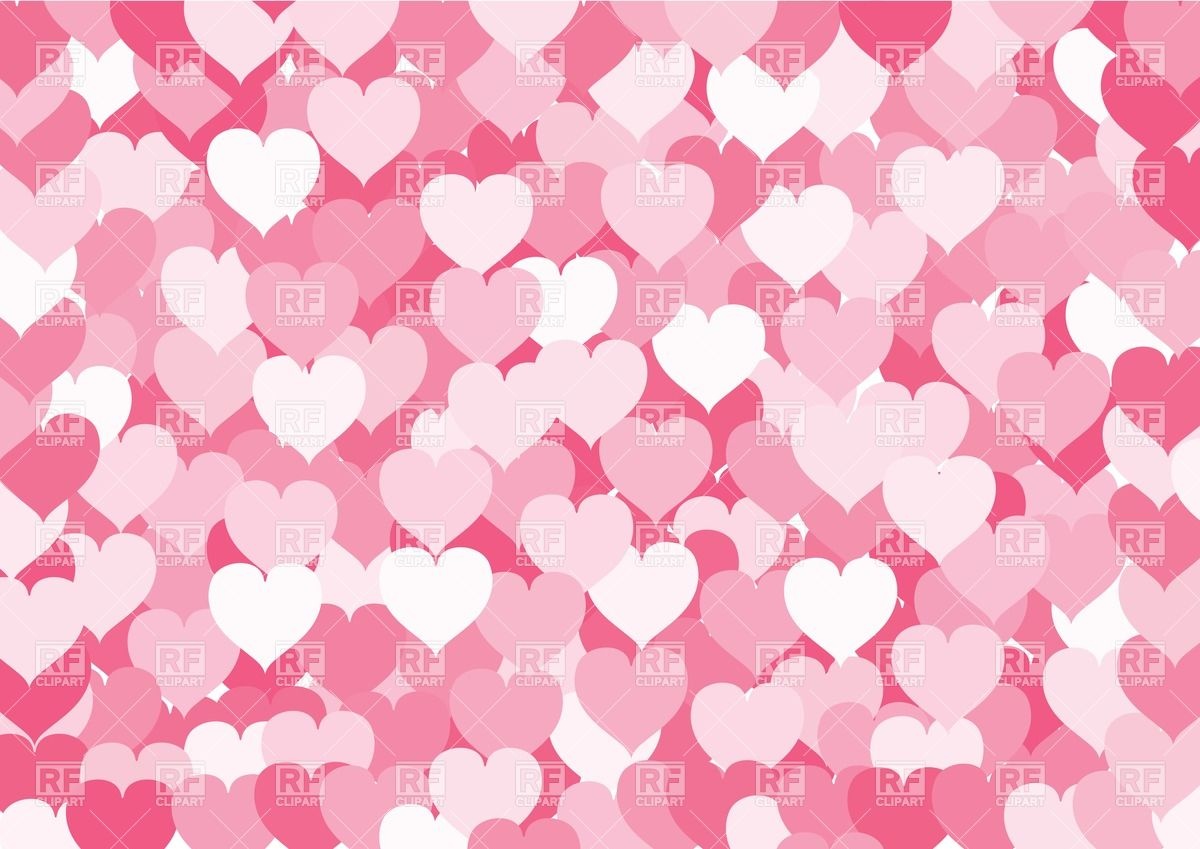 Pink Hearts Background