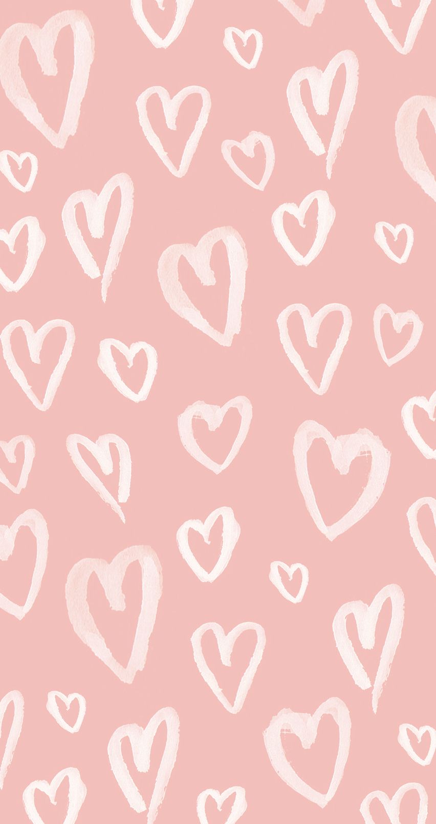 Pink Hearts Background