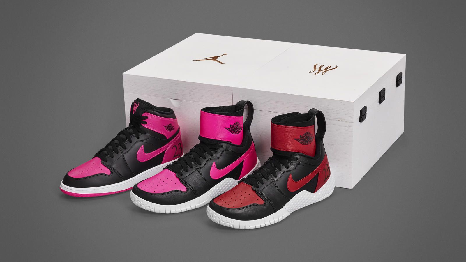 Pink Jordans Shoes Wallpapers