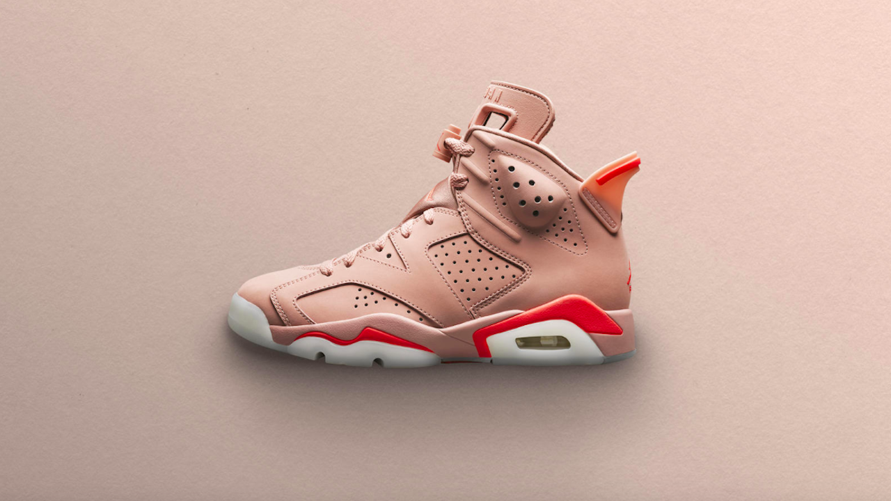 Pink Jordans Shoes Wallpapers