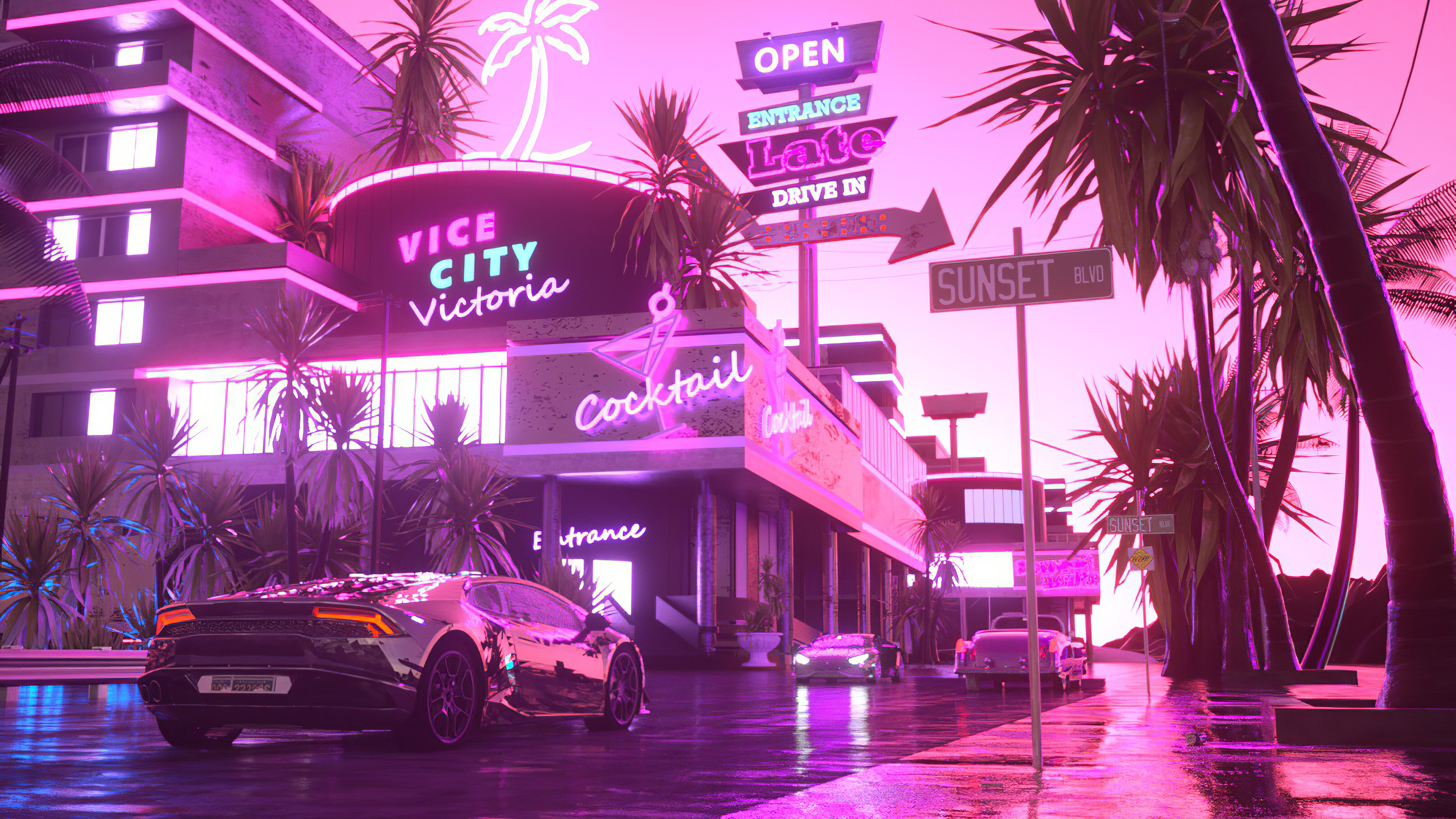 Pink Lamborghini Wallpapers