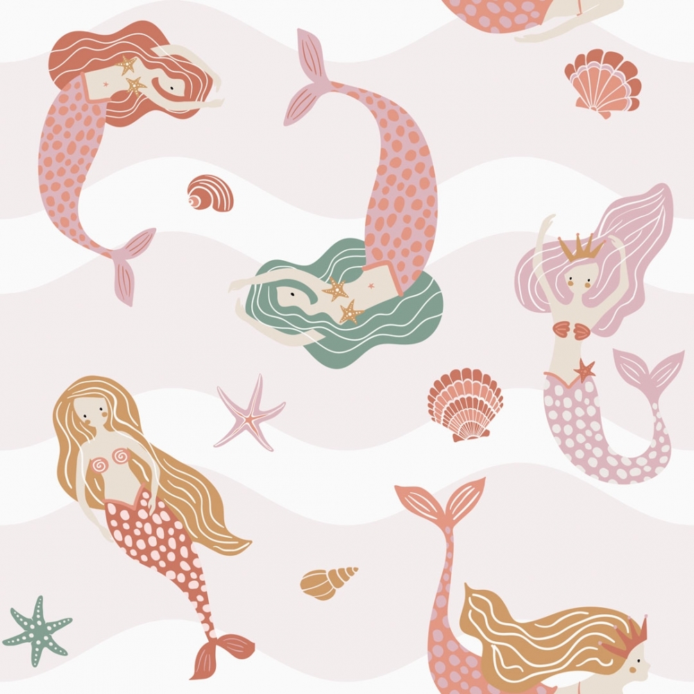 Pink Mermaid Wallpapers