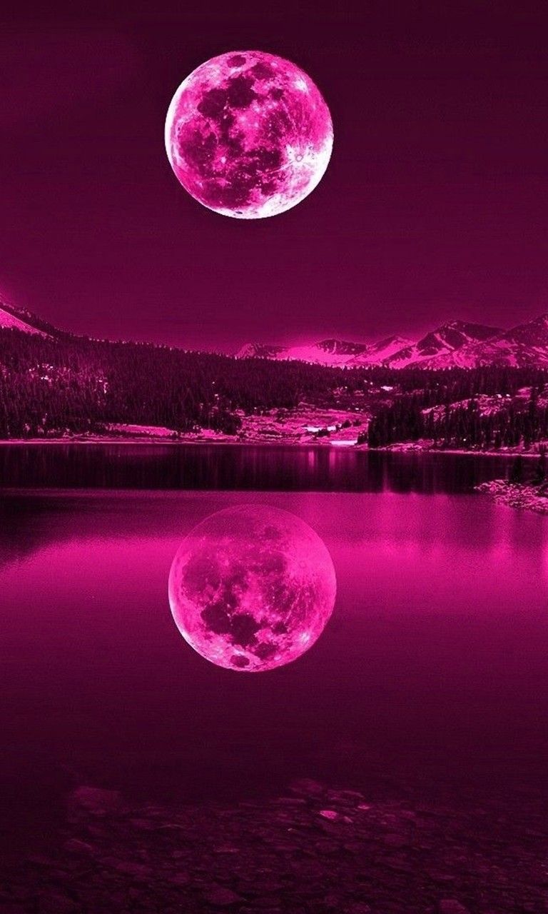 Pink Moon Wallpapers