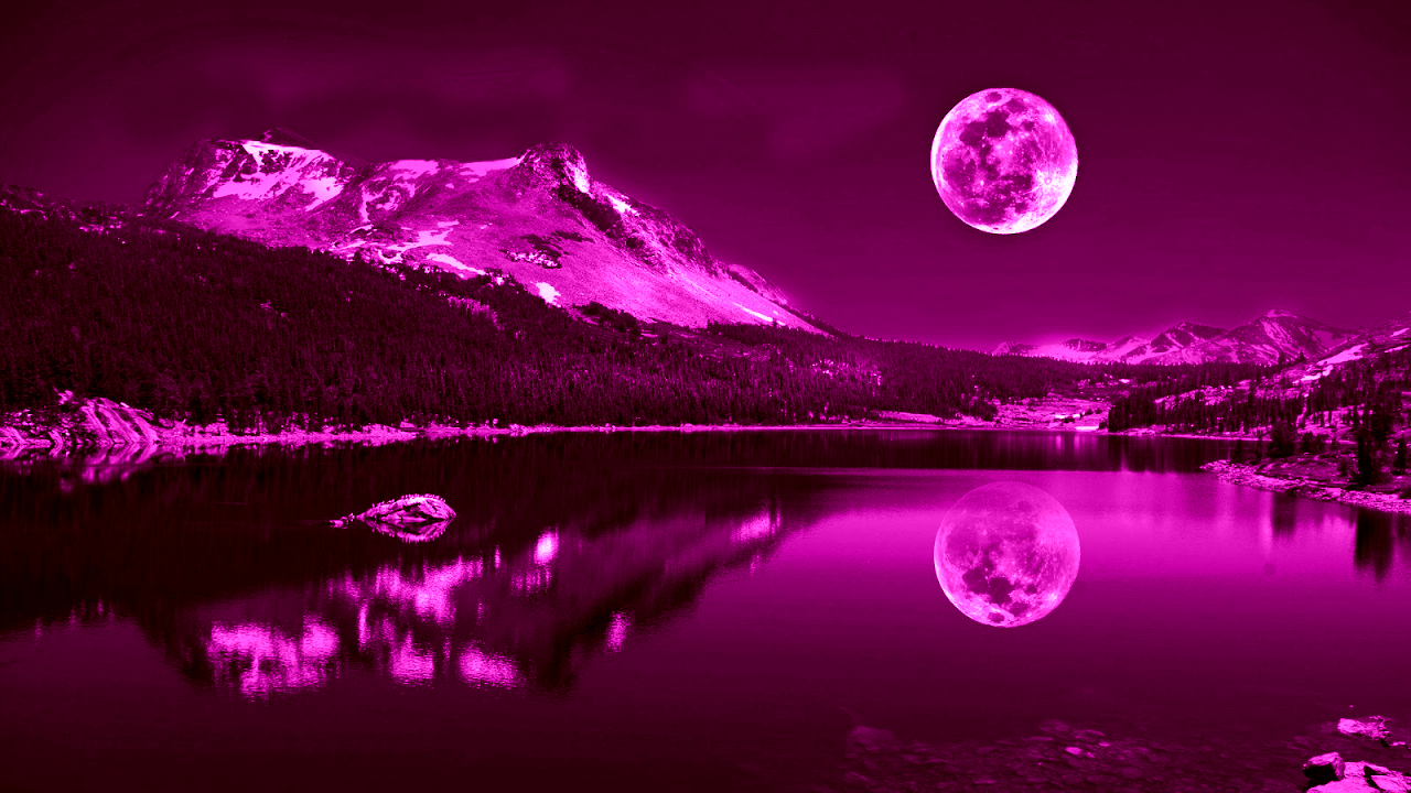 Pink Moon Wallpapers