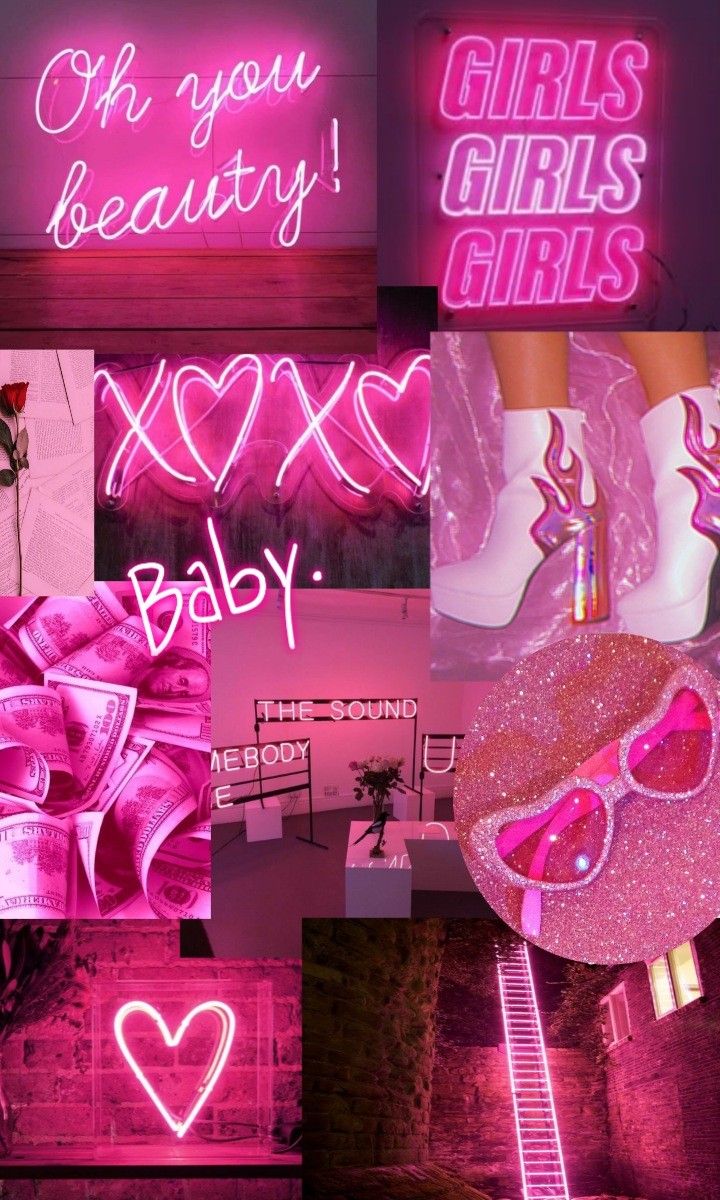 Pink Neon Aesthetic Wallpapers