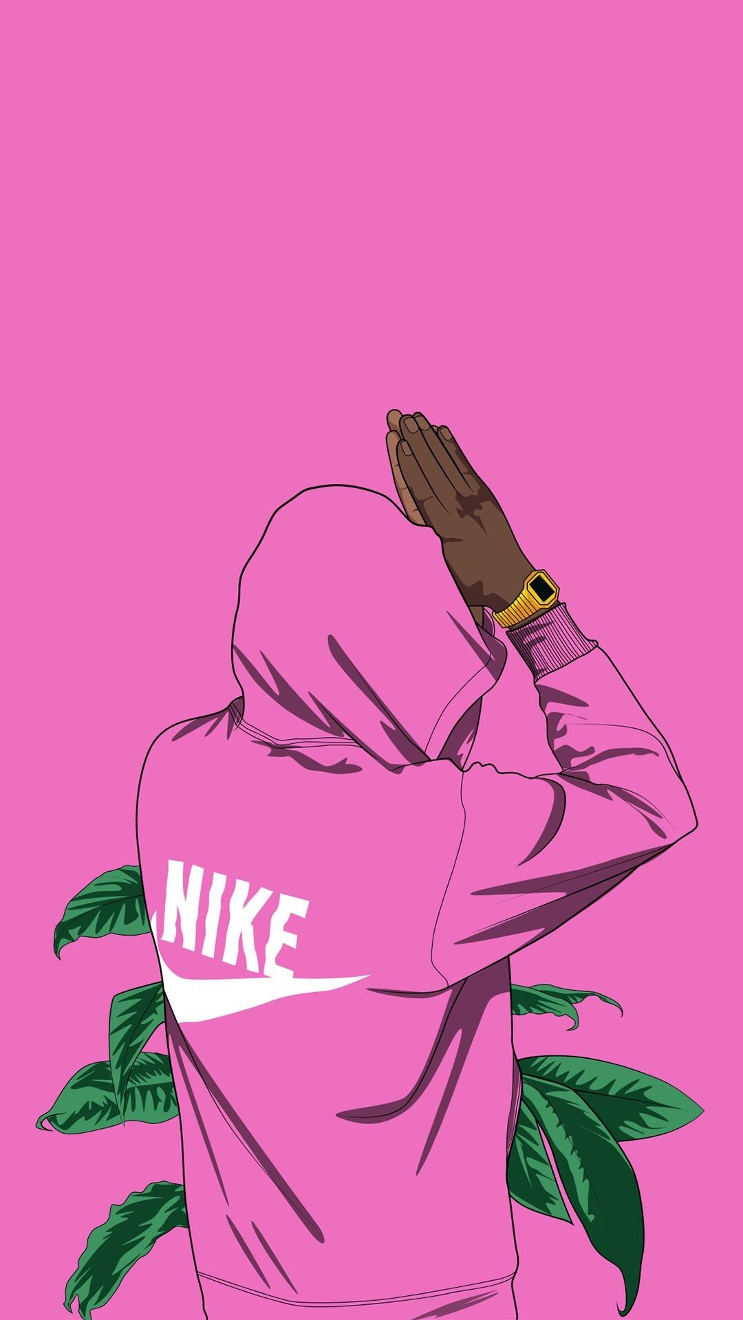 Pink Nike Logo Wallpapers