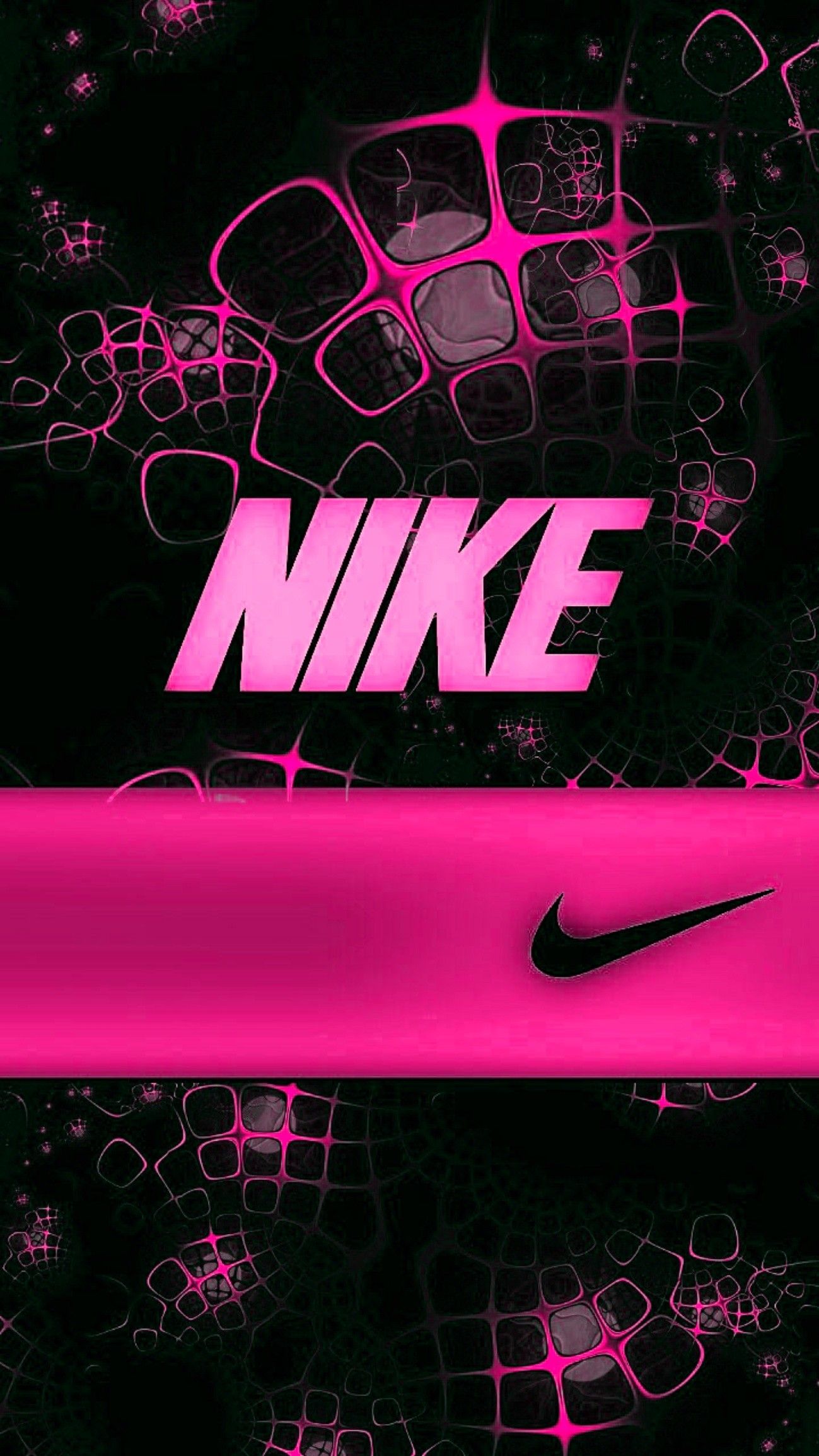 Pink Nike Logo Wallpapers