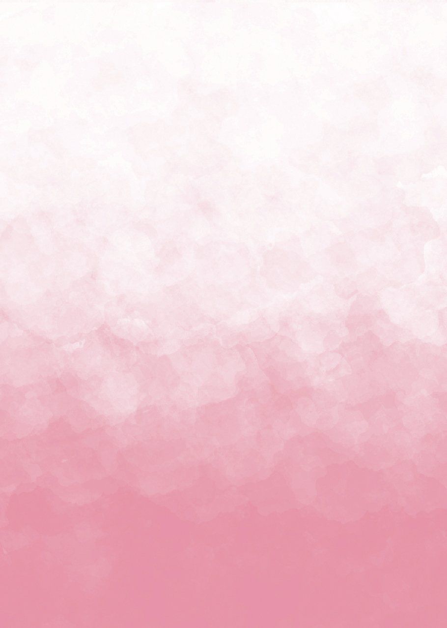 Pink Ombre Watercolor Wallpapers