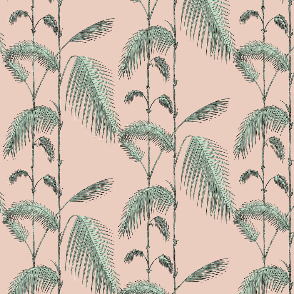 Pink Palm Leaf Wallpapers