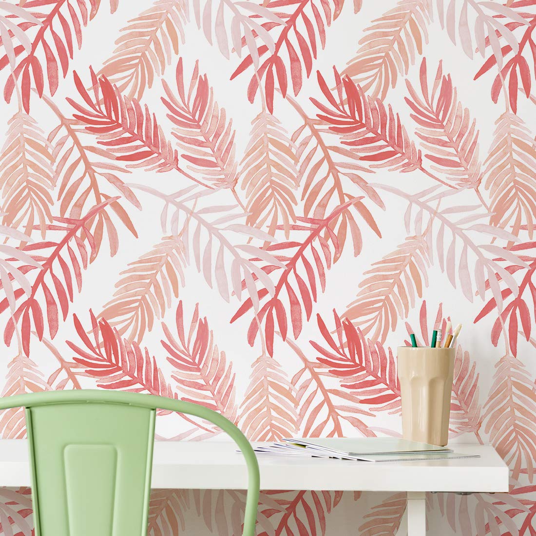 Pink Palm Leaf Wallpapers