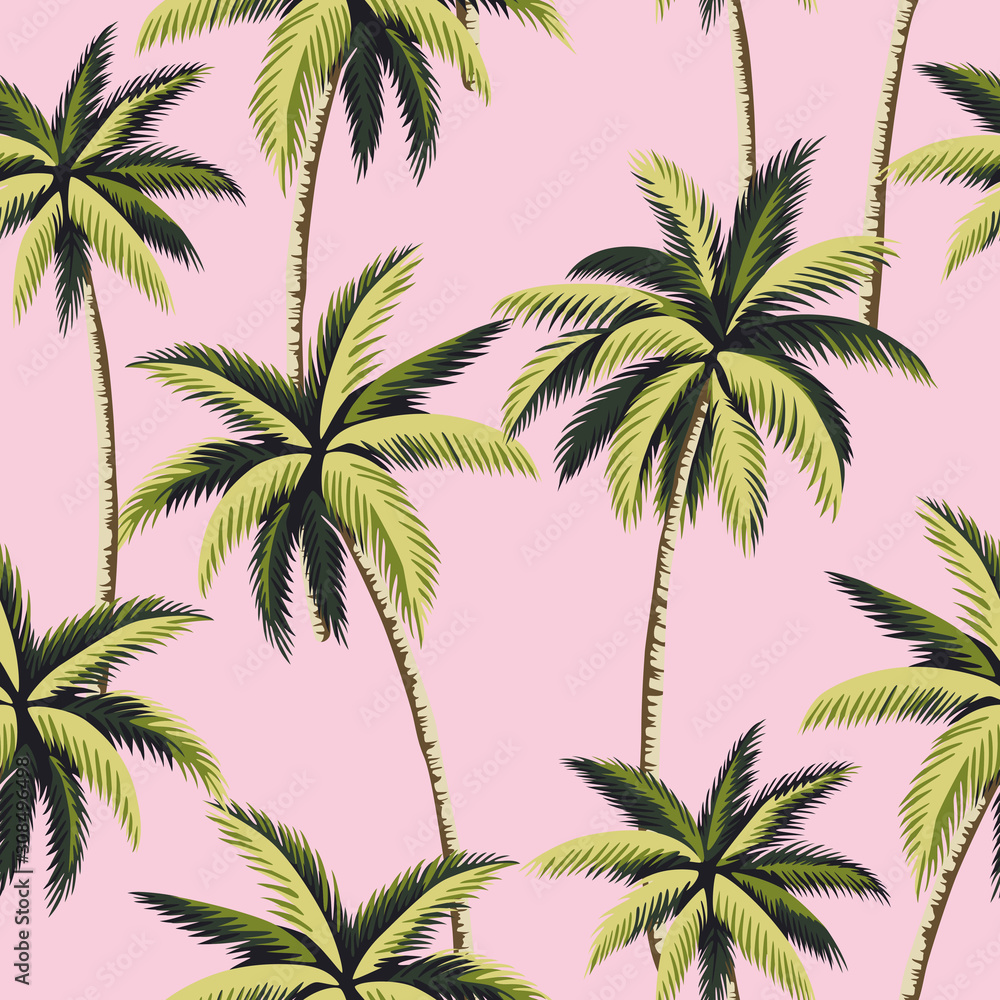 Pink Palm Tree Wallpapers