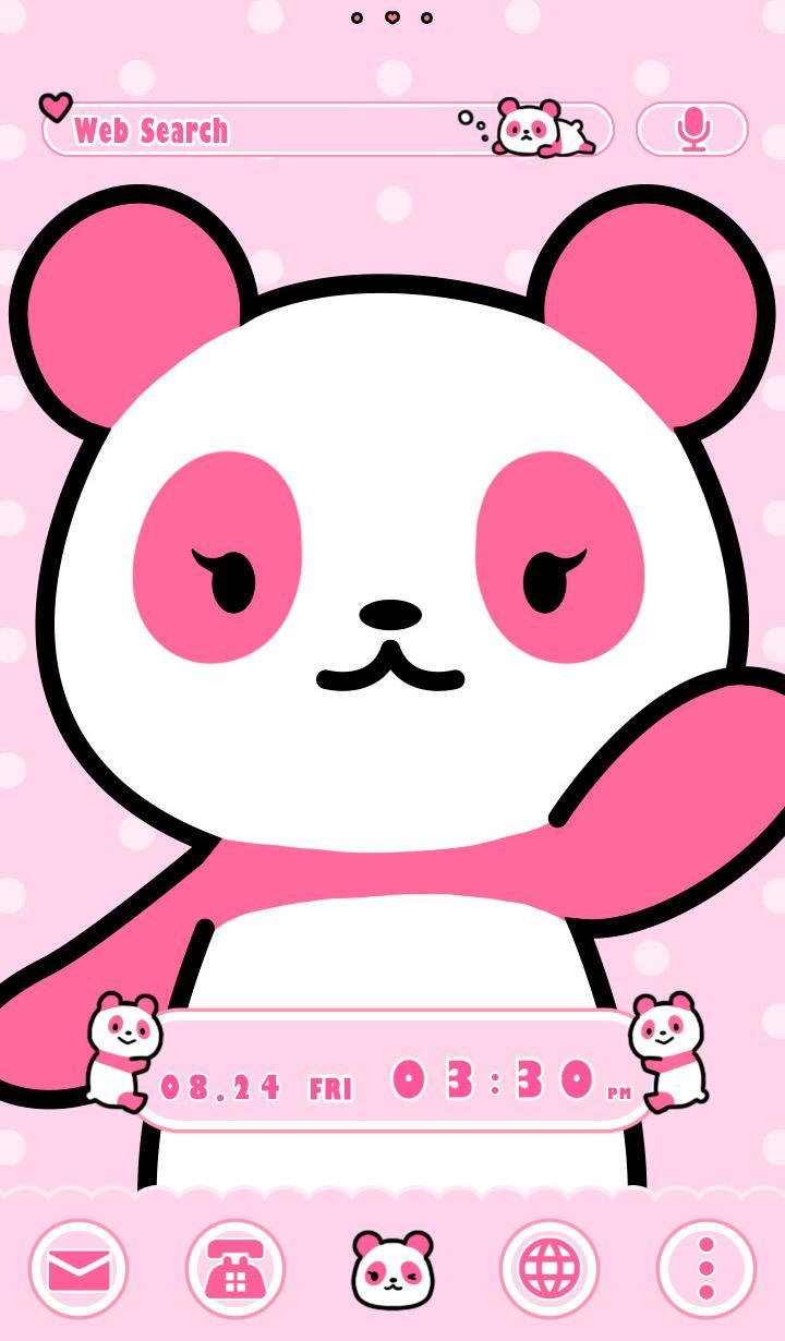 Pink Panda Wallpapers