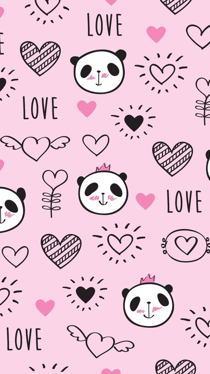 Pink Panda Wallpapers