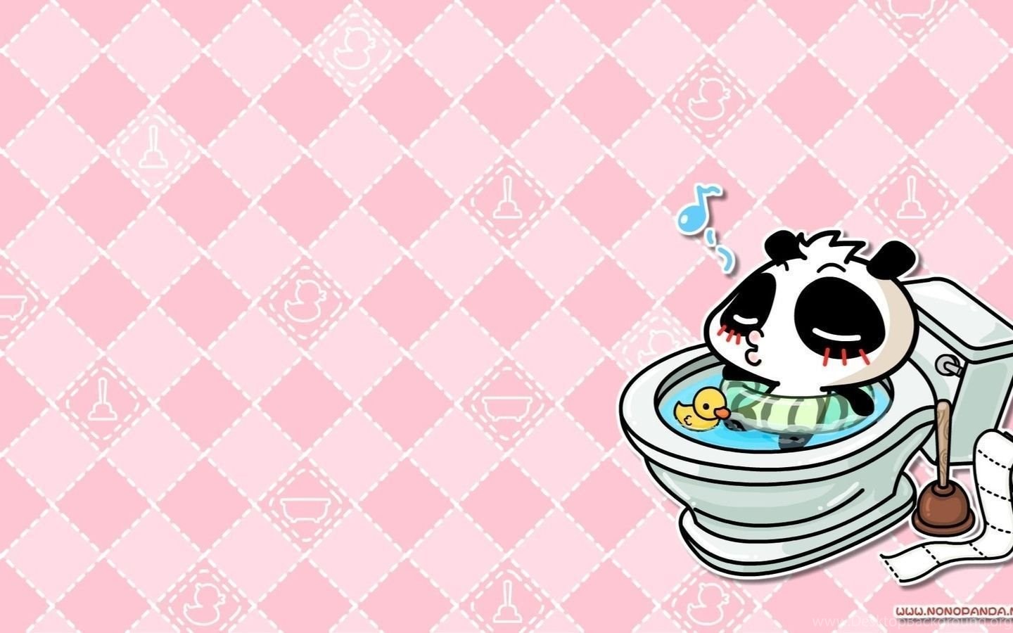 Pink Panda Wallpapers