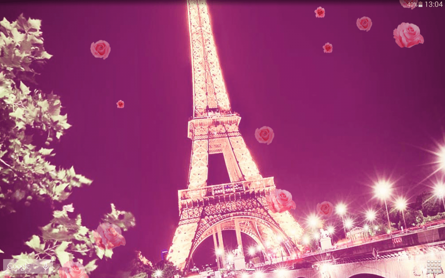 Pink Paris France Wallpapers