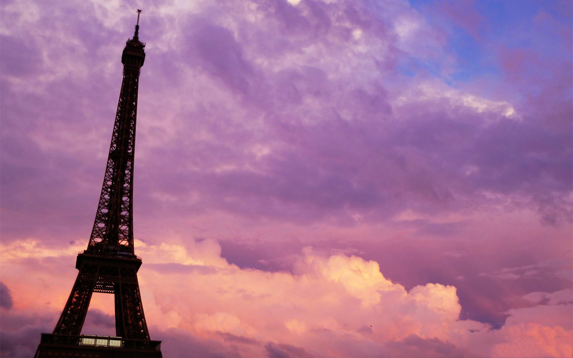 Pink Paris France Wallpapers