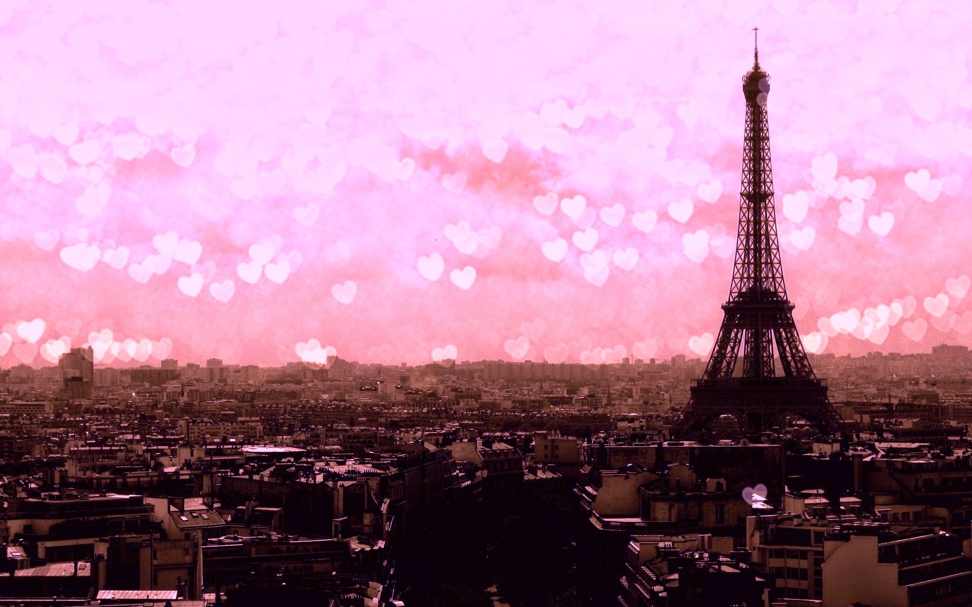 Pink Paris Wallpapers