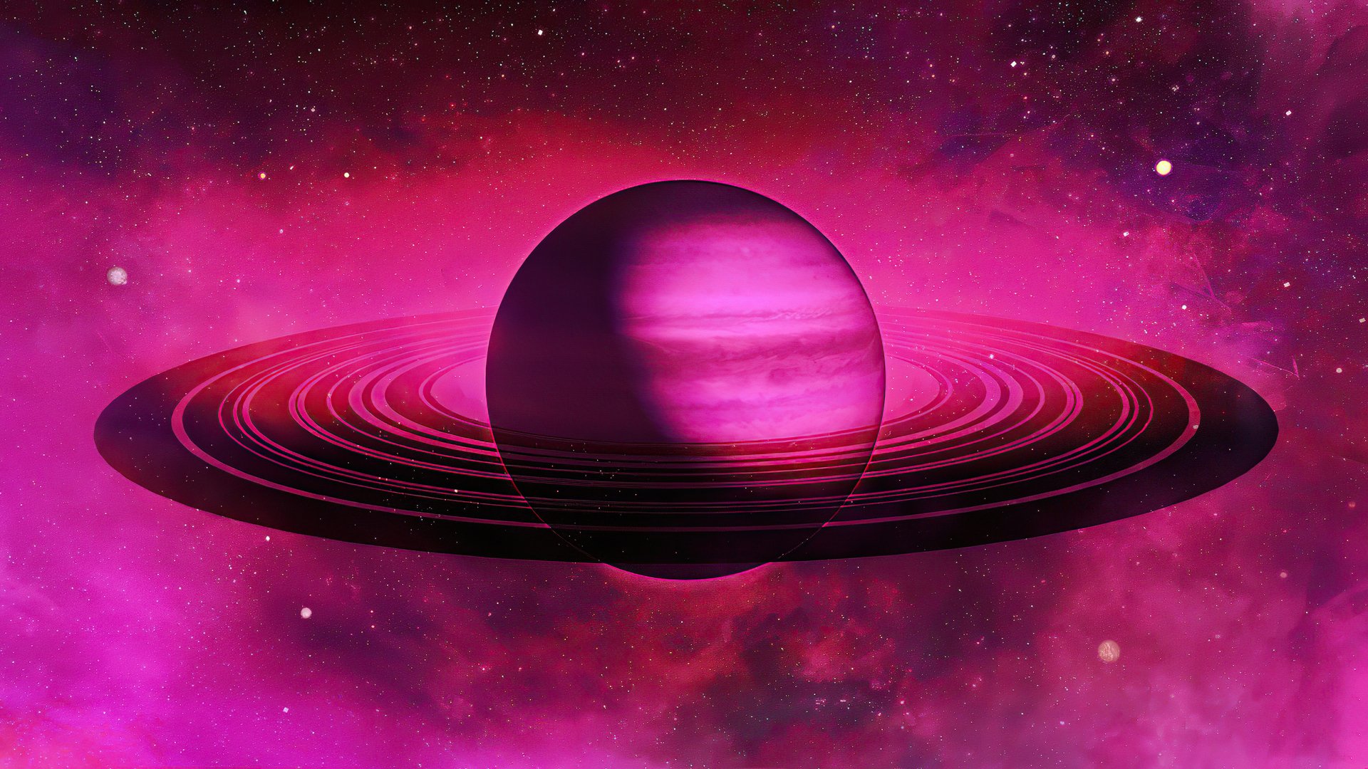 Pink Planet Wallpapers