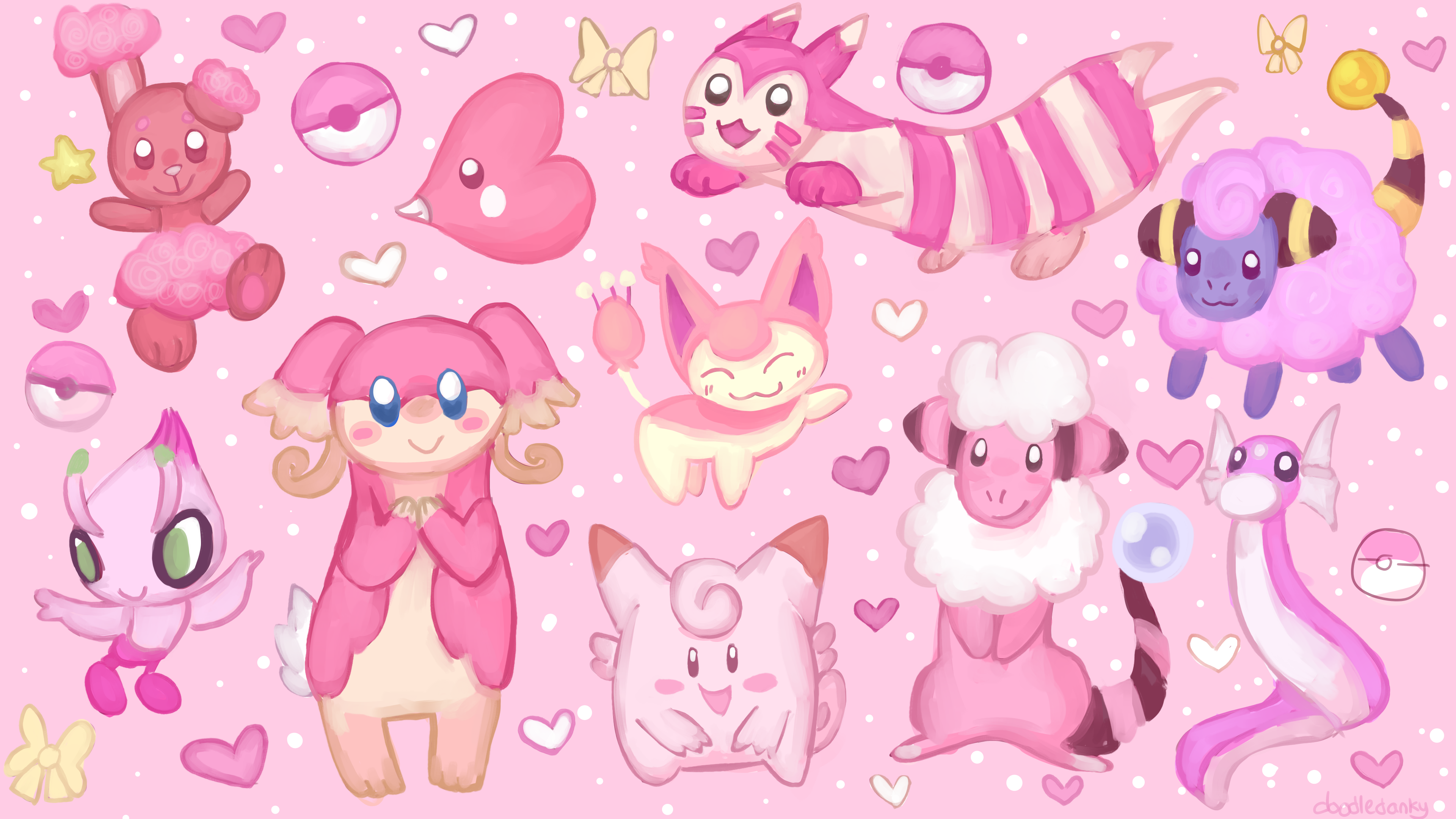 Pink Pokemon Wallpapers