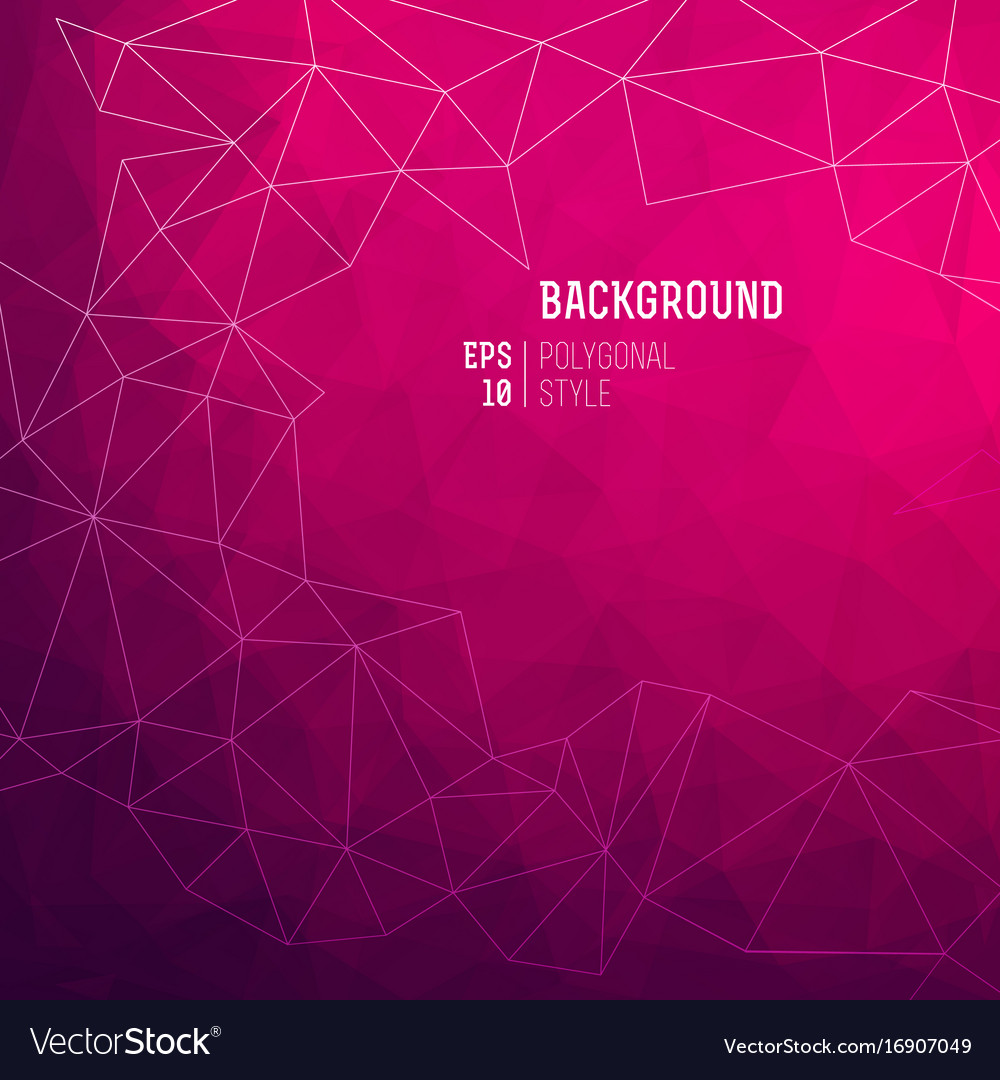 Pink Polygon Wallpapers