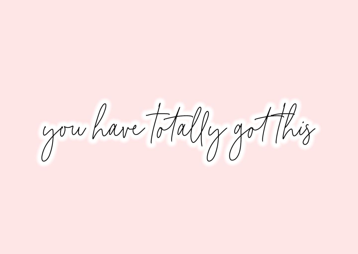 Pink Quote Wallpapers
