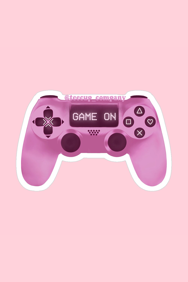 Pink Retro Gamer Girl Aesthetic Wallpapers