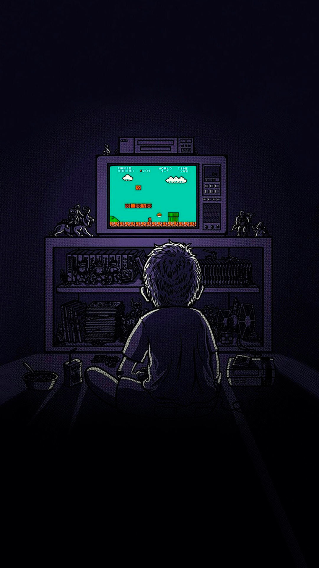 Pink Retro Gamer Girl Aesthetic Wallpapers