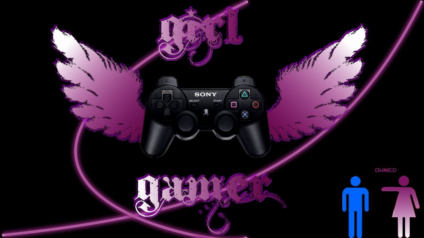 Pink Retro Gamer Girl Aesthetic Wallpapers