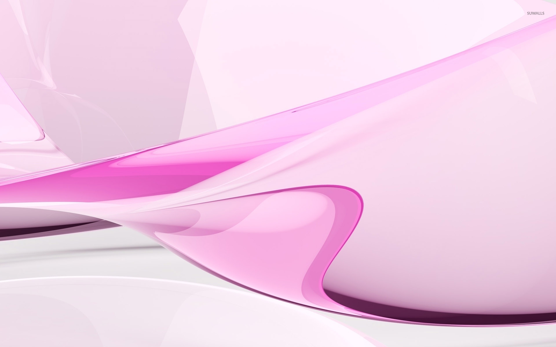 Pink Shapes Shades Wallpapers