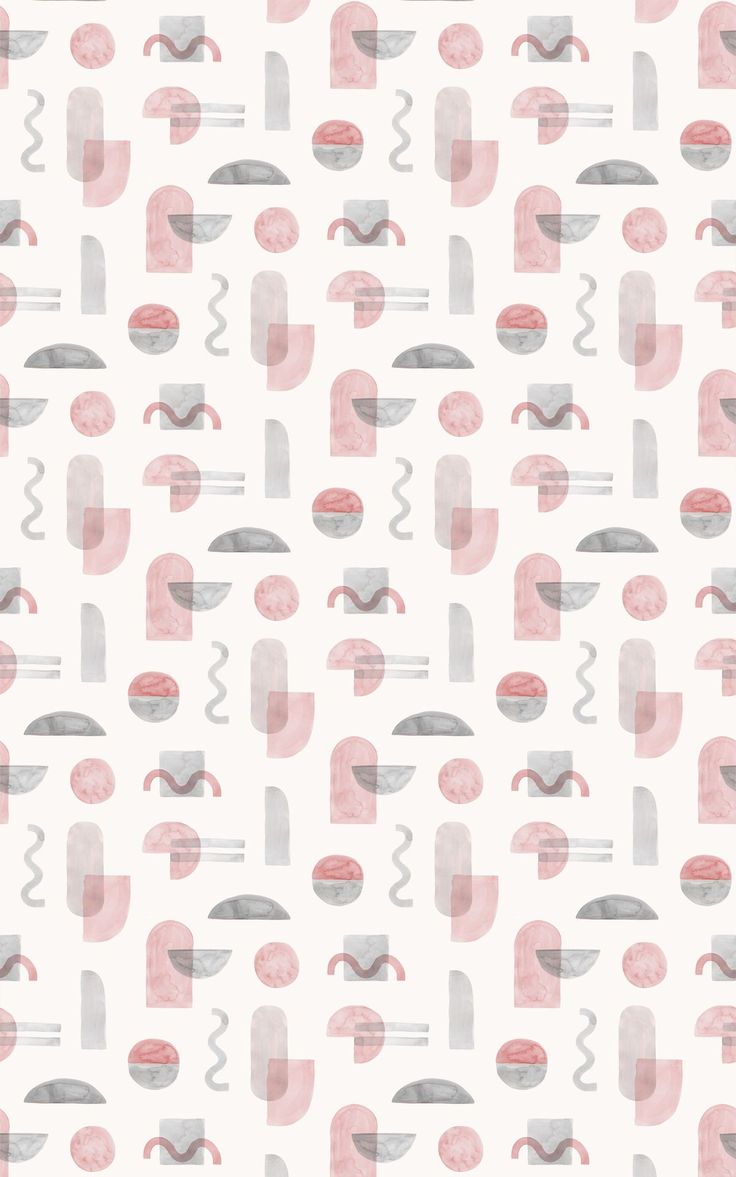 Pink Shapes Shades Wallpapers