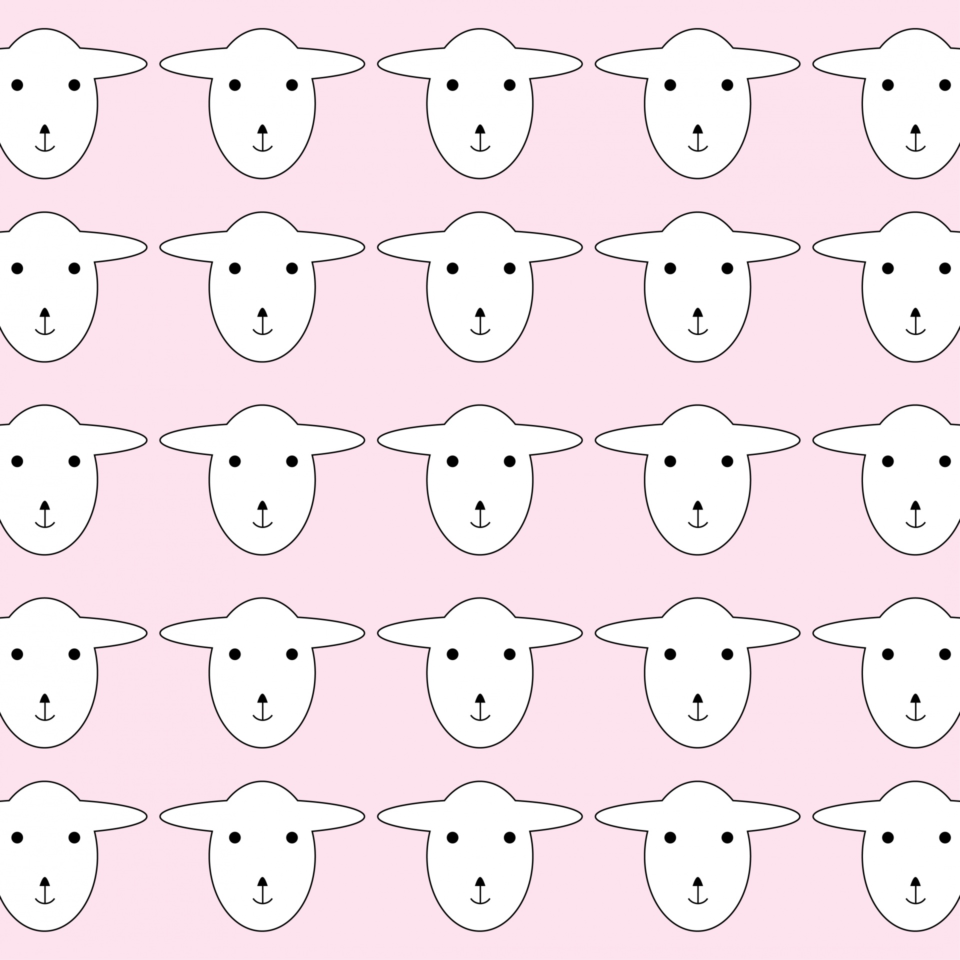 Pink Sheep Wallpapers