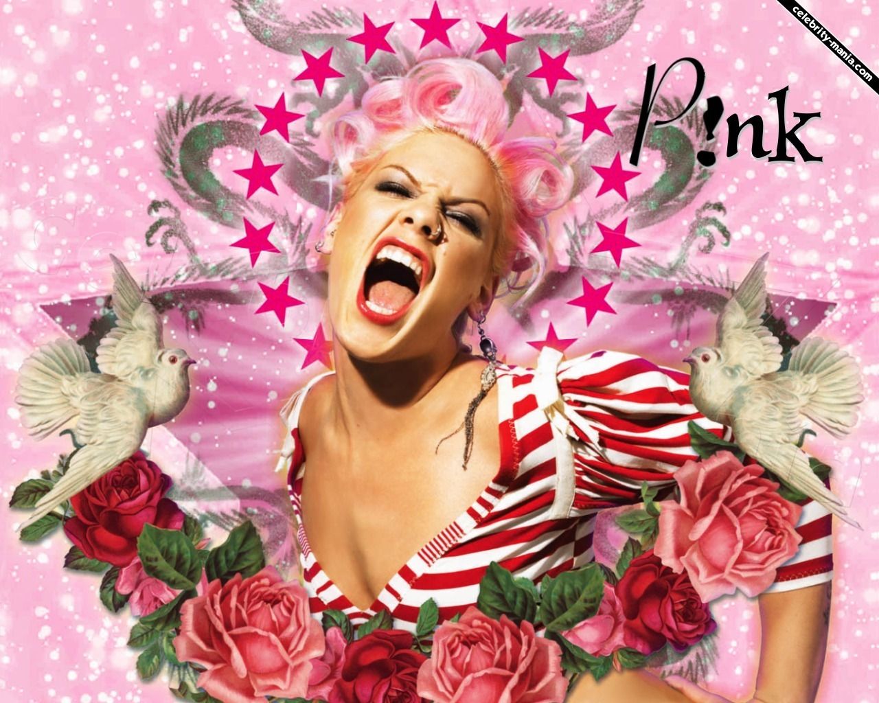 Pink Singer Wallpapers