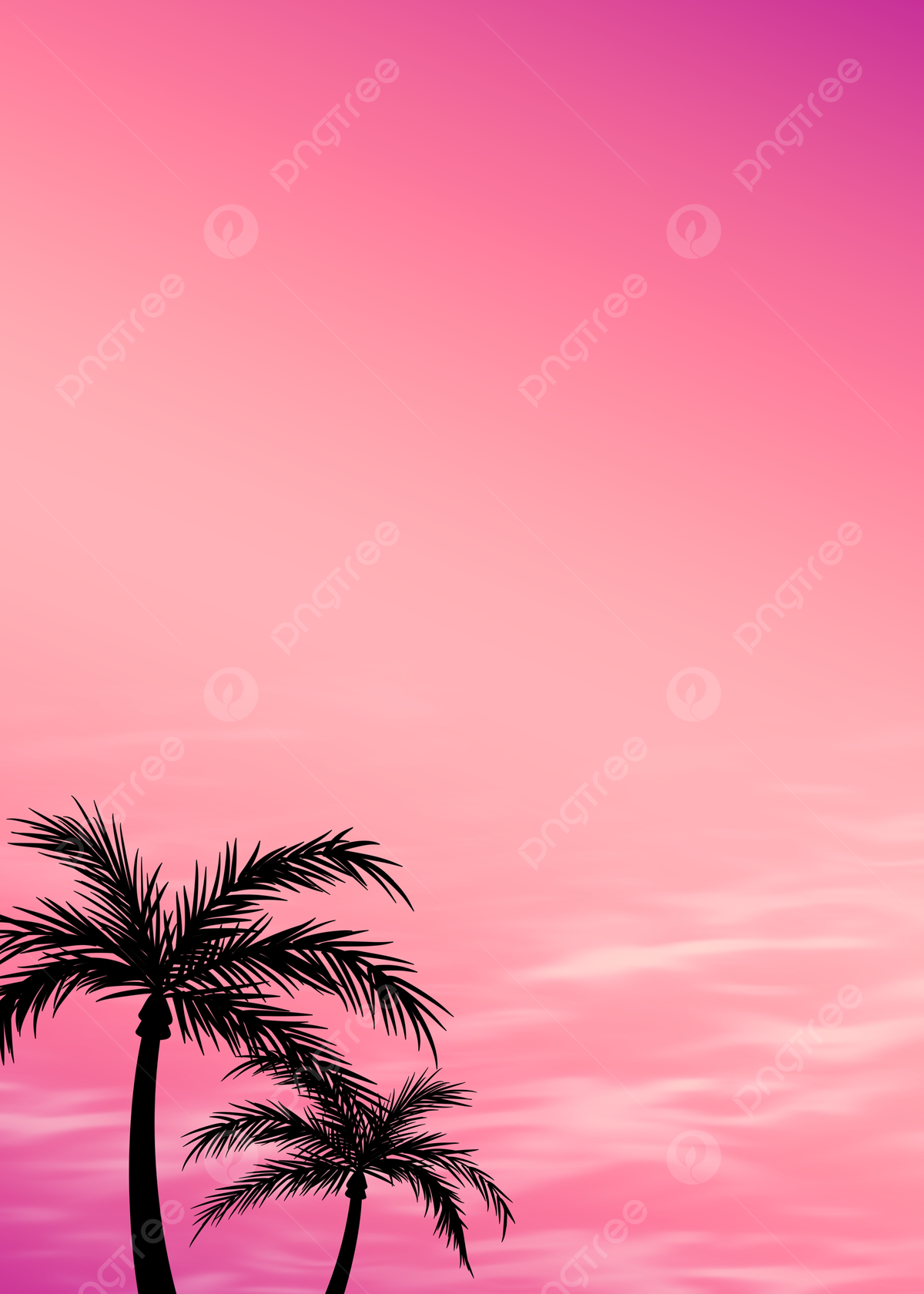 Pink Sky Sunset Wallpapers