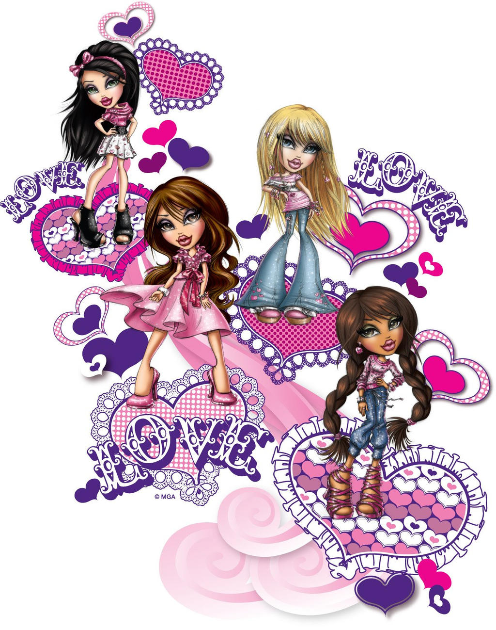 Pink The Bratz Wallpapers