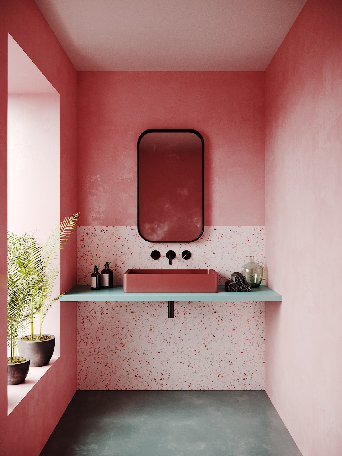 Pink Tile Wallpapers