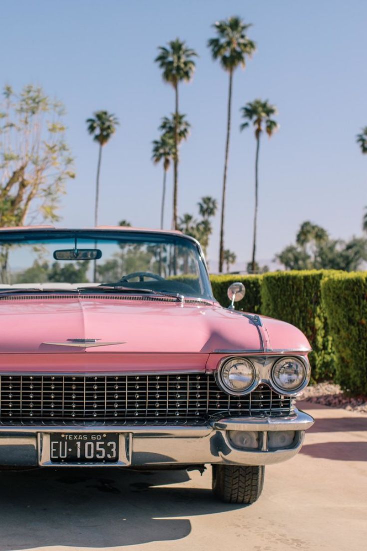 Pink Vintage Car Wallpapers