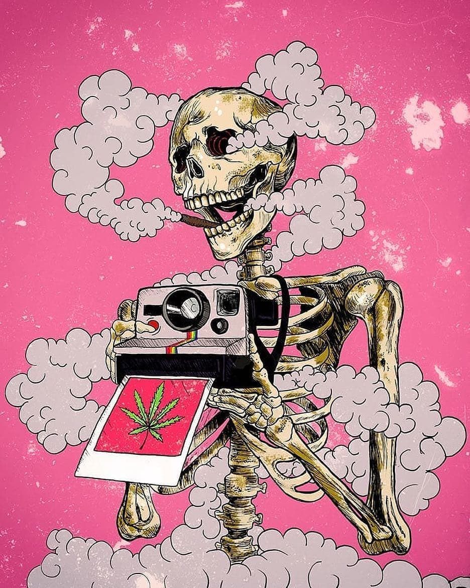 Pink Weed Aesthetic Wallpapers