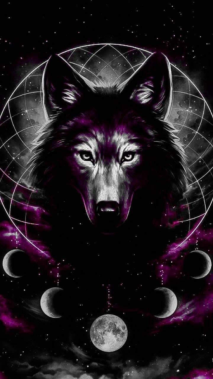 Pink Wolf Wallpapers